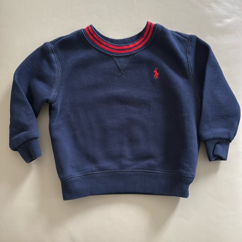 Ralph Lauren Navy Pullover Sweater Size 18mos